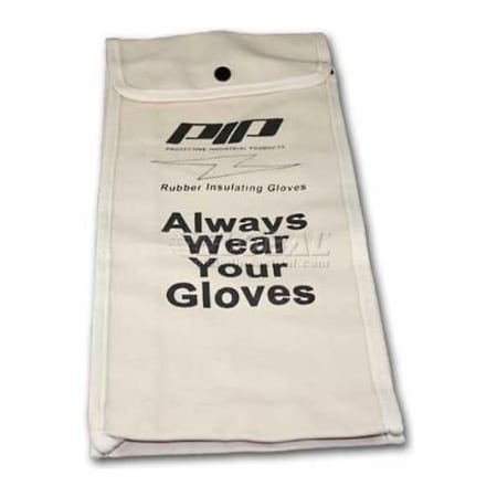 Pip PIP Protective Canvas Bag For Rubber Insulating Gloves, 16inL, One Size 148-6016
